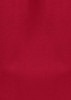 A plain red tunic featuring a simple design, suitable for uniforms and casual wear. It includes a branding logo.