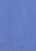 A women's 3/4 sleeve shirt in a soft blue fabric with a textured appearance. It features a logo on the design.