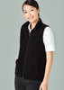 Womens Plain Micro Fleece Vest