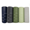 A drink bottle collection featuring navy, dark grey, olive green, light green, and grey colours, each with a logo.
