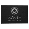 A black box featuring a circular logo and the text "SAGE EXECUTIVE GROUP" in silver.