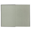 A Colour Pop JournalBook featuring a sleek black cover and green pages inside. It has a logo on the cover.