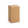 A plain brown cardboard box, rectangular in shape, suitable for packaging or storage purposes.