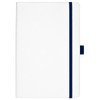 Nova White Bound JournalBook with Coloured Accents