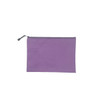 A purple Zip Bag with a textured surface and a zip closure, ideal for laptop accessories.