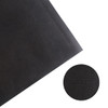 A black nylon logo mat with a textured surface, suitable for office or business use.