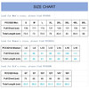 A size chart for T-shirts, detailing measurements for men's, women's, and kids' sizes in centimetres.