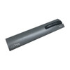 A USB pen drive with a soft grip design, featuring a grey exterior and a logo. It has a 16GB storage capacity.