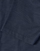 Men's pin dot stretch short-sleeve shirt in navy blue featuring a subtle dotted pattern and a chest pocket.