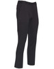Men's utility cargo pants in black, featuring multiple pockets and a fitted design. Includes a logo on the waistband.