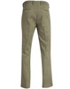 Men's Boston Chino Pants in khaki with a tailored fit and back pocket detailing. Features a logo on the waistband.