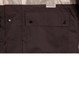A black and grey safety jacket featuring 3M reflective tape and a front pocket with snap buttons. It has a branding label.