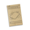 A brown paper packet containing instructions for the SPICE Calypso Lunch Box, featuring illustrations of colour clips.