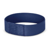 A Dazzler Wrist Band in navy blue, made from durable fabric, featuring a secure fastening for events and exhibitions.