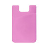 A pink Smart Wallet featuring a sleek design with an integrated pocket and a logo.