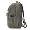 A green High Sierra Access 4.0 backpack featuring multiple compartments and padded shoulder straps, with a logo present.