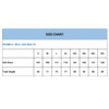 A size chart for men's fit, listing measurements for various sizes from S to 5XL.