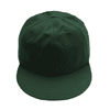 A giant baseball cap in dark green, featuring a structured brim and a rounded crown. It has a logo on the side.