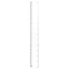 A transparent 30cm ruler with measurement markings in millimetres and centimetres. It features a logo at one end.