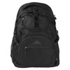 A black High Sierra Access Light Backpack 45L featuring multiple compartments and a logo on the front.