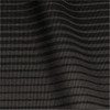 A close-up of a textured fabric in dark olive with subtle stripes, suitable for a men's polo shirt.
