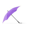 A purple BLUNT Classic Umbrella with a sleek design, featuring a sturdy black handle and a distinctive silhouette.