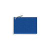 A7 pearlescent index cards in blue, secured with a metal ring for easy organisation.