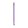 A purple pencil with a sleek design and a silver accent. The product has a logo on it.