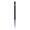A black 3 in 1 Eternal Pencil with a clear cap, featuring a sleek and simple design.