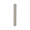 A Sponge Straight Shape Nail File in a light beige colour, featuring a smooth finish and rounded edges.