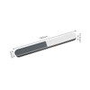 A pack of ten triple-sided nail files in a sleek design, featuring a white and grey colour scheme.