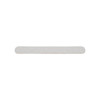 A pack of 50 wooden straight shape nail files in a light, natural wood finish.