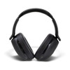 Black Skullcandy Hesh 360 headphones with an adjustable headband and a sleek design. Features a logo on the ear cups.
