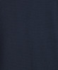 A navy blue cotton fabric texture, featuring a smooth and sturdy weave. The image highlights the material's quality.