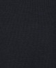 A black knitted jumper with a textured ribbed pattern. It features a branding logo.