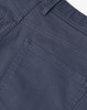 Men's flexi chino pants in grey featuring detailed stitching and a back pocket design. Includes branding on the waistband.
