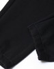 Black unisex sweatpants featuring a soft fabric with a cuffed hem and subtle branding detail.