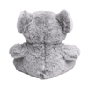 A grey koala plush toy with soft fur, featuring large ears and sitting with its arms outstretched.