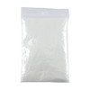 A transparent plastic bag filled with a white powder substance. The bag is resealable and appears empty.