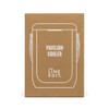 A cardboard packaging for a Pavilion Cooler in a natural brown colour, featuring a simple design and a logo.