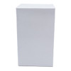 A plain white box, rectangular in shape, with no visible branding or design.