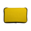 A yellow Subzero Cooler Bag with a zippered closure. The bag features a textured exterior for durability and insulation.