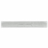 A reflective slap wristband in a light grey colour, featuring a logo or branding.