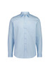 A light blue long sleeve shirt with a classic fit and a single chest pocket. It features buttons down the front and a collar.