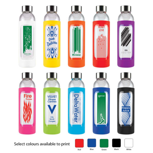 Capri Glass Bottle / Silicone Sleeve