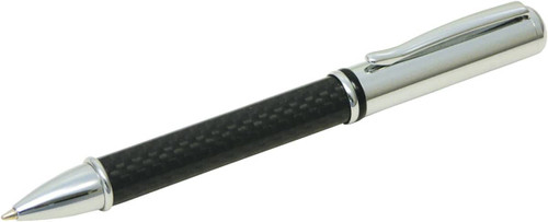 Pen GIFT SET ball point and roller ball pen with matching key ring Carbon fibre gift set