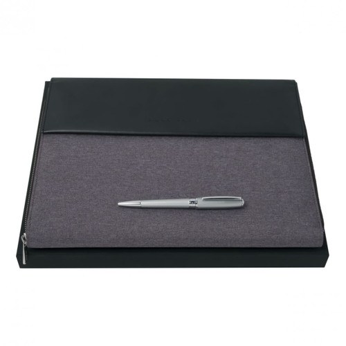 Set HUGO BOSS (ballpoint pen & conference folder A4) || 39-HPBF705K