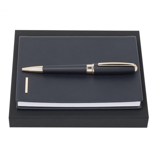 Set Essential Lady Dark Blue (ballpoint pen & note pad A6)