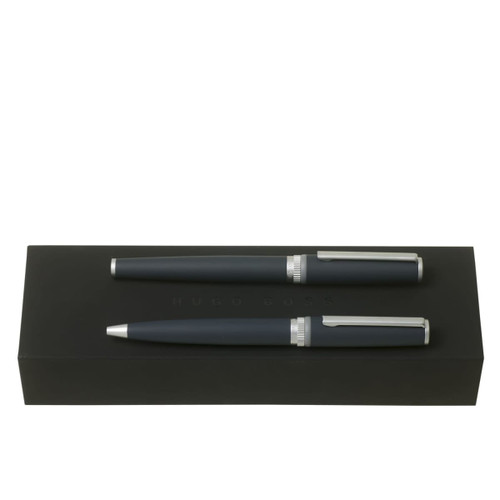 Set Gear Blue (ballpoint pen & fountain pen)