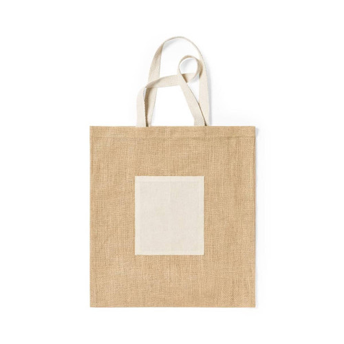 COTTON & JUTE TOTE BAG FLOBUX ECO FRIENDLY